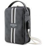 Guess Bolsa de Viagem USB modelo Stripe 4G Preto