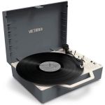 Gira-Discos Victrola Gira-Discos Re-Spin Cinzento