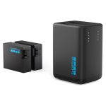 GoPro Conjunto Carregador Dual Charger + 2 Baterias Enduro p/ HERO 13