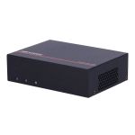 Hikvision Gravador NVR 5 em 1 Value 4 Canais 2K Preto - iDS-E04HUHI-XB+4/1 ALM