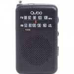 Qubo Rádio Portátil R-S1 Preto