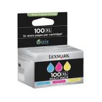 Tinteiro Lexmark Nº100XL Tripack 14N0850 Yellow/Cyan/Magenta