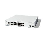 Cisco Interruptor Cisco Catalyst 1300-16T-2G / L3 / 16x RJ45+2x SFP / Trilho