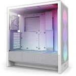 NZXT ATX H5 Flow (2024) Vidro Temperado Branca