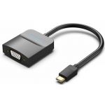 Vention Adaptador USB-C Macho a VGA Fêmea Preto