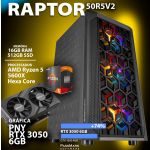 Chip7 Computador Gaming - Amd Ryzen 5 5600x Rtx 3050 6gb 16gb Ram 512gb Ssd - Chip7 Raptor 50r5v2