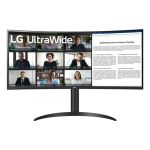 Monitor LG 34WR55QK-B 34" LED VA UltraWide QHD 100Hz Curvo