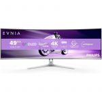 Monitor Philips Evnia 8000 49M2C8900L/00 48.9" QD OLED Dual QHD 144Hz FreeSync Premium Pro Curvo
