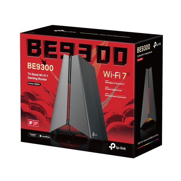 TP-Link Archer GE550 Router Gaming BE9300 Tri-Band Wi-Fi 7