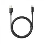 Baseus Cabo Silky Series USB-A para USB-C 2M 100W Preto