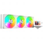 Mars Gaming Cooler CPU ML-VISION360 LCD ARGB Liquid Branco - MLVISION360W