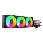Mars Gaming Cooler CPU ML-VISION360 LCD ARGB Liquid Preto - MLVISION360