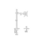 Equip Suporte Mesa Articulado p/ Ecrã 17"/32" Branco