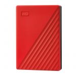 Disco Externo Western Digital 6 TB 2.5" USB 3.2 Gen 1 My Passport + Estojo de plástico vermelho