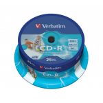 Verbatim CD-R 52x Printable 25 Unidades - 43439