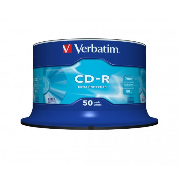 Verbatim CD-R 50pk x3 Eje CD-RW vírgenes 