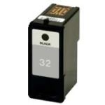 Tinteiro Lexmark Nº 32 Black 18CX032E Compatível