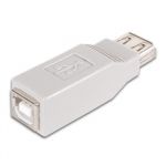 Adaptador USB - USB a femea para b femea - velcw071
