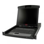 Apc 17 rack lcd console with integrated 16 port analog kvm - ap5816