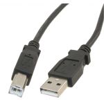Cabo USB 2.0 tipo a-b 3m preto (sb 2403)