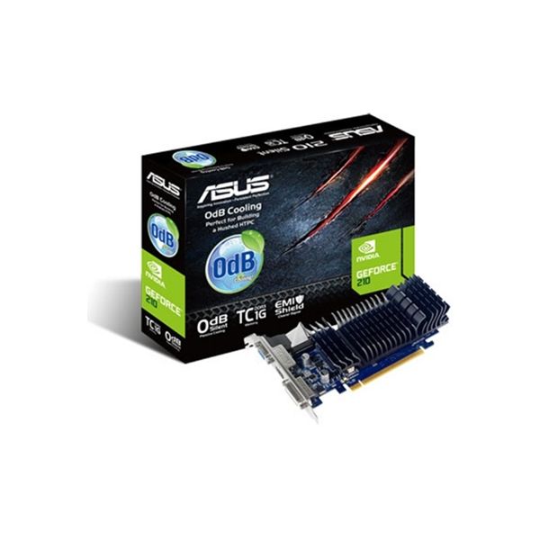 Placa Gráfica Asus GeForce G 210 1GB DDR3 210-SL-TC1GD3-L (PCI-E) 90 ...