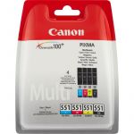 Tinteiro Canon CLI-551 6509B009 Multipack