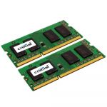 Memória RAM Crucial 8GB DDR3 (2x 4GB) 1600MHz PC3-12800 non-ECC Unbuffered CL11 - CT2KIT51264BF160BJ