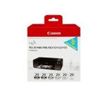 Tinteiro Canon PGI-29 MBK/PBK/DGY/GY/LGY/CO Multi Pack