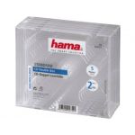 Hama Caixa transparente 2 CD (pack de 5) - 44752