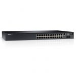 Dell Networking N2024, 24x1gbe + 2x10gbe Sfp+ Ports, Stacking, 1 X Ac Psu - 210-ABNV