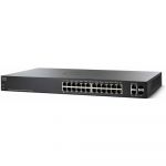 Cisco Sf220-24p 24-port 10/100 Poe Smart Plus Switch - Sf220-24p-k9-eu