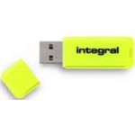 Integral 8GB Neon Yellow USB 3.0 - INFD8GBNEONYL