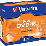Verbatim 4.7GB DVD-R 8cm Matt Silver