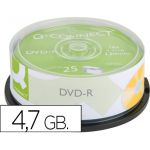 Q-connect DVD-R 4,7gb Duracao 120min Velocidadee 16x Torre De 25 - Kf00255