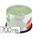 Q-connect CD-R Capacidade 700mb Duracao 80min Velocidadee 52x Torre De 50 - Kf00421