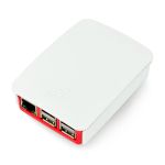 Raspberry Pi Caixa 3 Vermelha/Branca - 640522710874