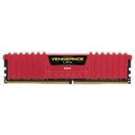 Memória RAM Corsair 8GB Vengeance LPX (2x 4GB) DDR4 2666MHz PC4-21300 CL16 Red - CMK8GX4M2A2666C16R