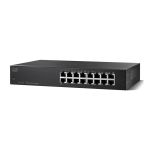 Cisco Switch SF110-16 16-Port 10/100 RACKM - SF110-16-EU