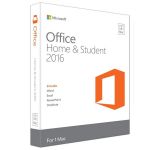Microsoft Office Mac Home Student 2016 Ingles EuroZone Medialess - GZA-00695