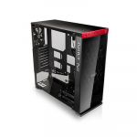 In Win 805C Tempered Glass Black/Red