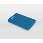 Coolbox Caixa Externa Borracha Blue 2.5" USB 2.0 - SCG2543-6
