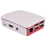 Raspberry Pi Caixa para Raspberry Pi 3 Model B White/Red - 909-8132