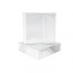 Mediarange Caixa CD 1 Disco Transparente Pack 100 Unidades