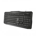 Teclado Trust ClassicLine Keyboard PT USB - 20624