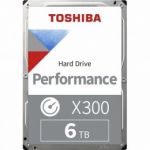 Toshiba 6TB X300 3.5" 7200rpm 128MB SATA III Bulk - HDWE160UZSVA