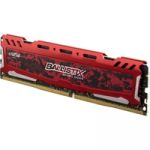 Memoria RAM Crucial 16GB Ballistix Sport LT Red DDR4 2400Mhz PC4 19200 CL16 BLS16G4D240FSE KuantoKusta