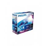 Philips Blu-Ray Recordable 25GB 6x Jewel Case Pack 5 - BR2S6J05C