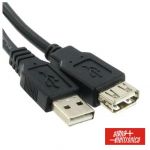 Alpha Cabo USB Tipo-a Macho / USB Tipo-a Fêmea 3M