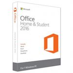 Microsoft Office Home and Student 2016 Win Inglês EuroZone Medialess P2