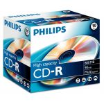 Philips CD-R 90Min 800MB 40x Jewel Pack de 10